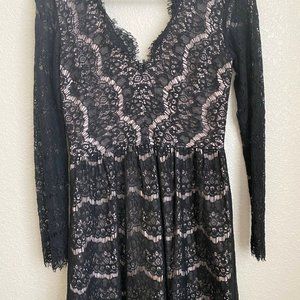 Dolce Vita eyelash lace dress